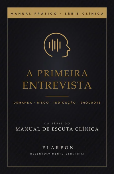 Capa do livro A Primeira Entrevista