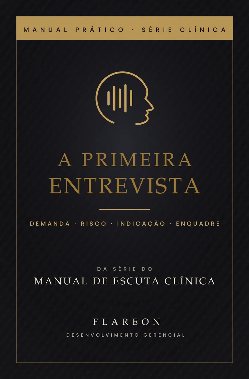 Capa do livro A Primeira Entrevista