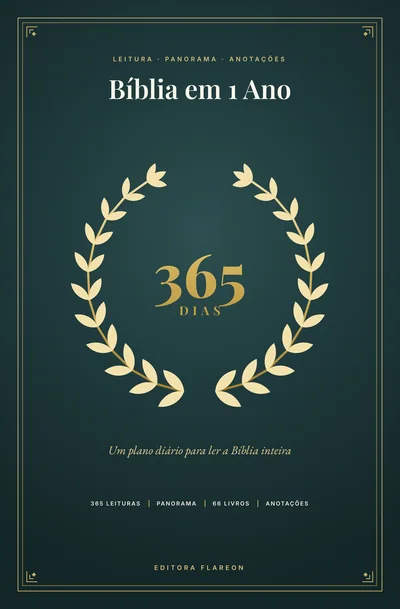 Capa do livro Bíblia em 1 Ano