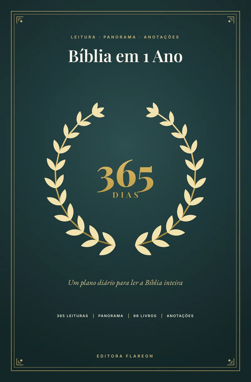 Capa do livro Bíblia em 1 Ano