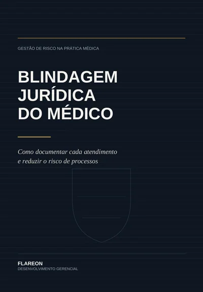 Capa do livro Blindagem Jurídica do Médico