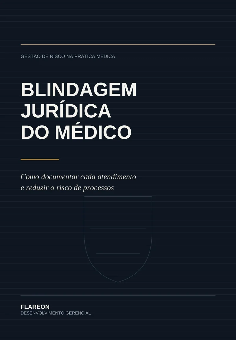 Capa do livro Blindagem Jurídica do Médico