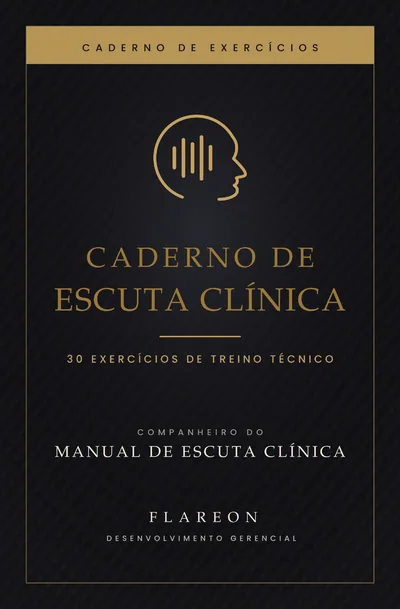 Capa do livro Caderno de Escuta Clínica