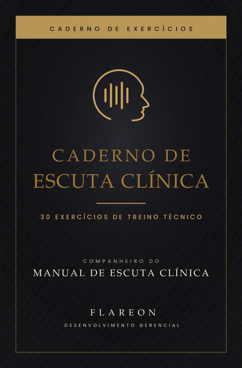 Capa do livro Caderno de Escuta Clínica