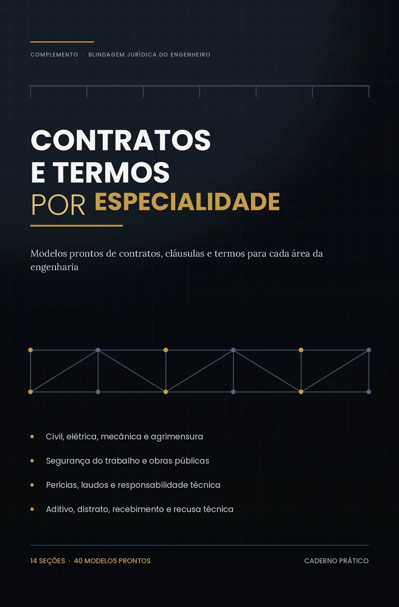 Capa do livro Contratos e Termos por Especialidade
