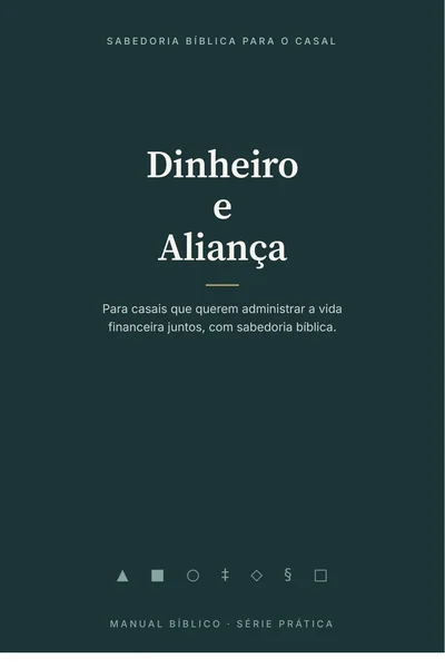 Capa do livro Dinheiro e Aliança