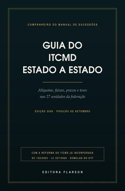 Capa do livro Guia do ITCMD Estado a Estado