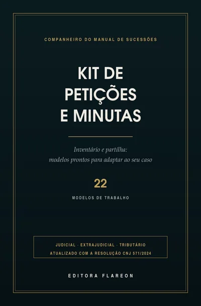 Capa do livro Kit de Petições e Minutas do Inventário