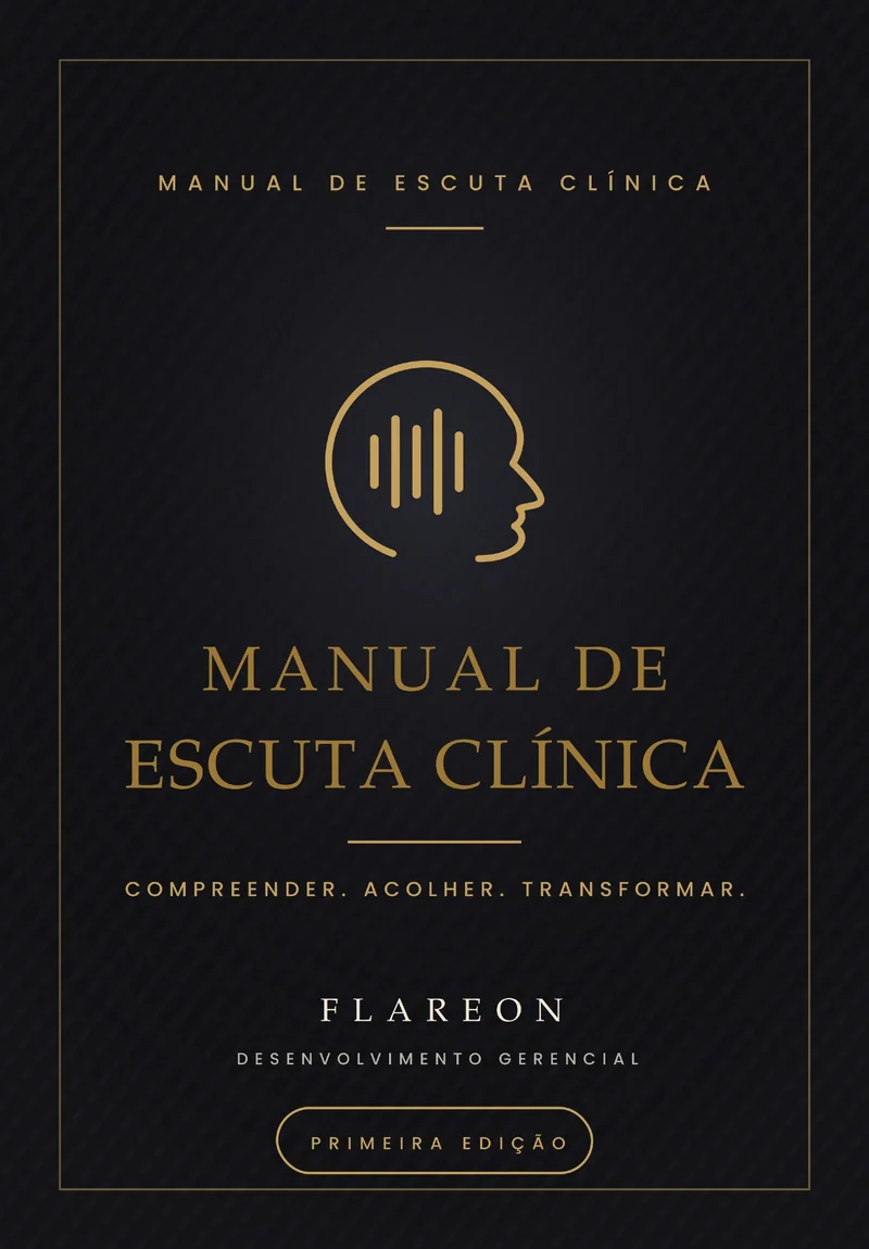 Capa do livro Manual de Escuta Clínica
