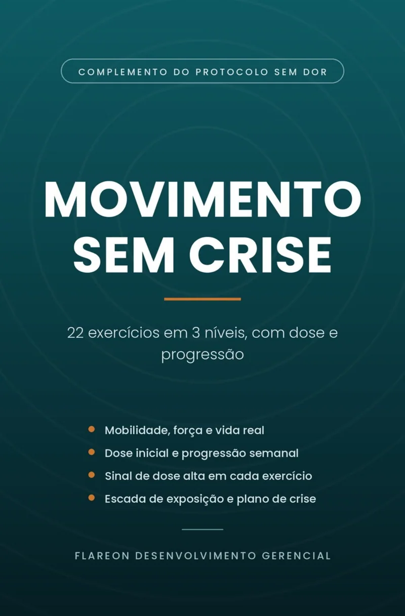 Capa do livro Movimento Sem Crise