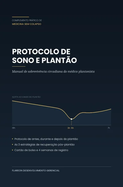 Capa do livro Protocolo de Sono e Plantão
