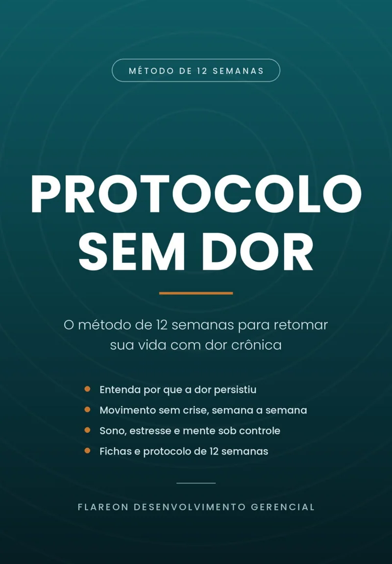 Capa do livro Protocolo Sem Dor