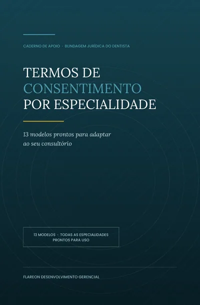 Capa do livro Termos de Consentimento por Especialidade