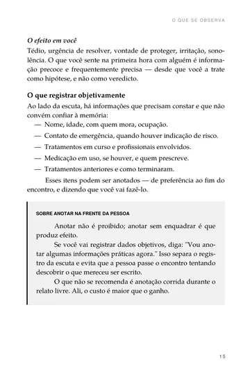 Página 4 do trecho de A Primeira Entrevista
