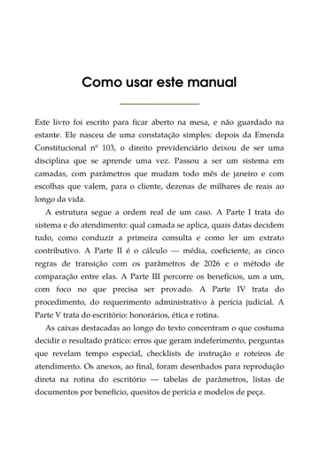 Página 2 do trecho de Advocacia Previdenciária Pós-Reforma