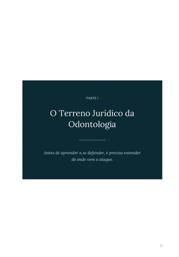 Página 3 do trecho de Blindagem Jurídica do Dentista