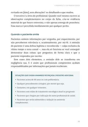 Página 4 do trecho de Blindagem Jurídica do Dentista