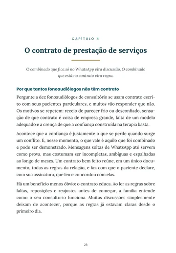 Página 3 do trecho de Blindagem Jurídica do Fonoaudiólogo