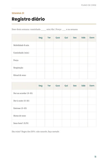 Página 3 do trecho de Caderno de 90 Dias