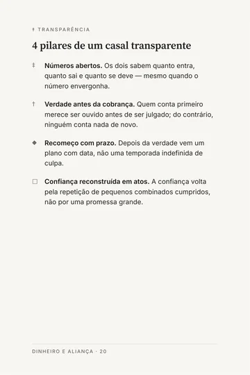 Página 4 do trecho de Dinheiro e Aliança