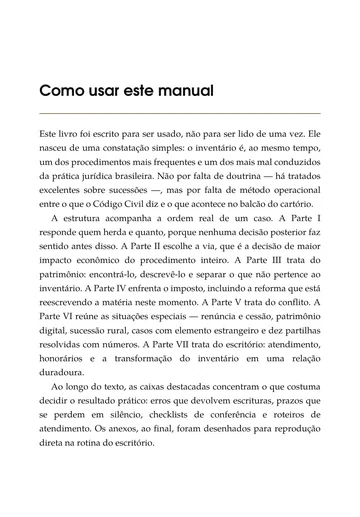 Página 2 do trecho de Inventário e Partilha na Prática