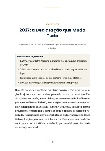 Página 2 do trecho de IRPF 2027