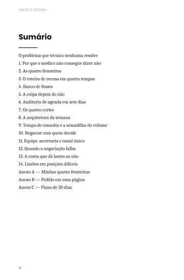 Página 1 do trecho de Limites e Agenda