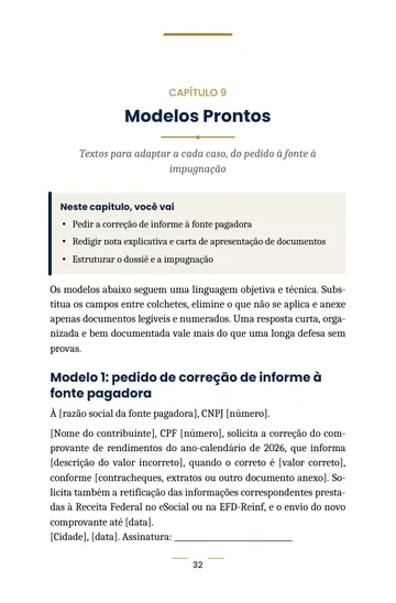 Página 3 do trecho de Malha Fina 2027
