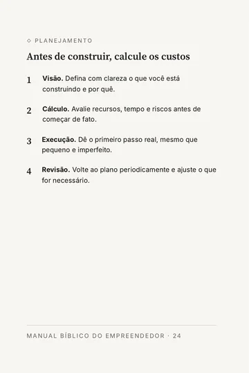 Página 4 do trecho de Manual Bíblico do Empreendedor
