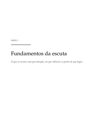 Página 2 do trecho de Manual de Escuta Clínica