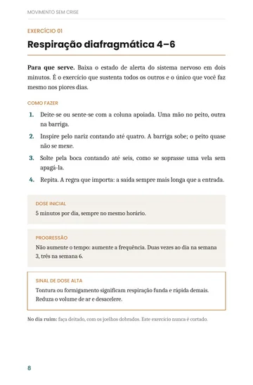 Página 3 do trecho de Movimento Sem Crise