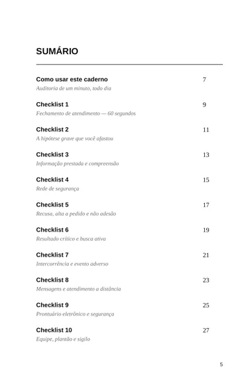 Página 1 do trecho de O Prontuário Blindado