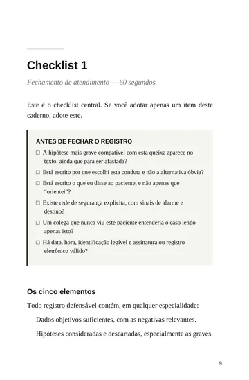Página 2 do trecho de O Prontuário Blindado