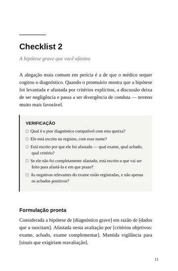 Página 3 do trecho de O Prontuário Blindado