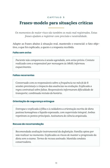 Página 3 do trecho de O Prontuário Blindado na Fonoaudiologia