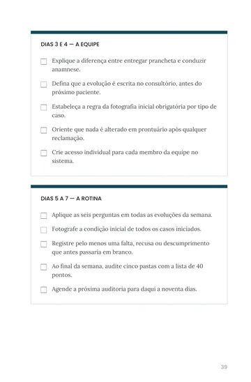 Página 4 do trecho de O Prontuário Blindado na Odontologia