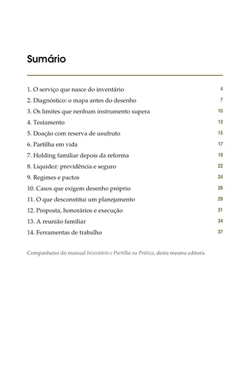 Página 1 do trecho de Planejamento Sucessório na Prática