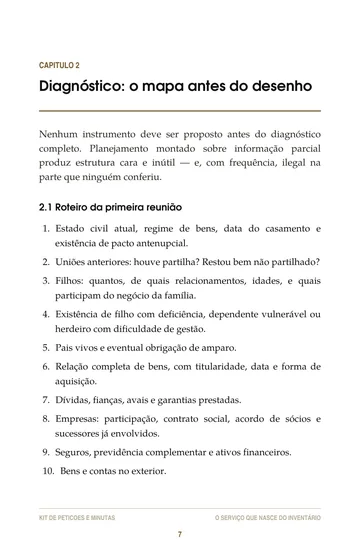 Página 3 do trecho de Planejamento Sucessório na Prática
