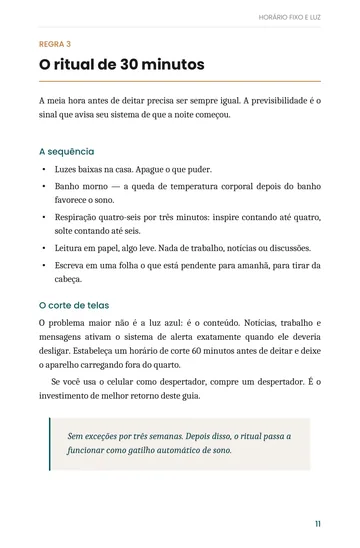 Página 3 do trecho de Protocolo de Sono