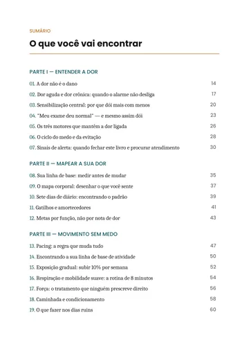 Página 1 do trecho de Protocolo Sem Dor
