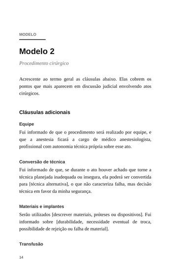 Página 3 do trecho de Termos de Consentimento